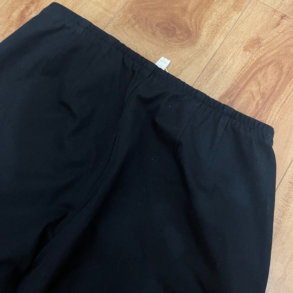 Women Eileen Fisher Slim Ankle Pant Side Zip XS Black New with Tag - Picture 6 of 6